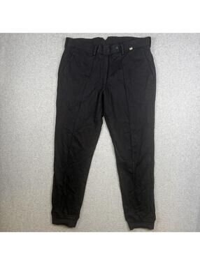 Kardo x Wild Fang Women's Size 34 Black Pull Pants Ankle Length Trouser